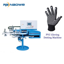 Rainbowe sock dotting with pvc and silicone two function machine